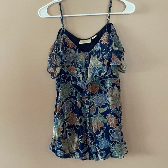 Maeve For Anthropologie tank with flutter sleeve - Picture 1 of 7